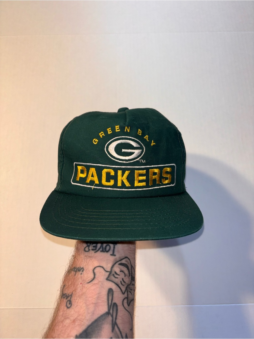 Vtg Sports Specialties NFL Green Bay Packers 90’s Football SnapBack Hat Cap